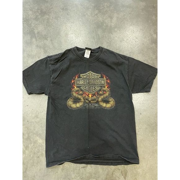 Other - GENUNINE HARLEY DAVIDSON Motorcycle Bryan Moore Oklahoma Tornado Size L